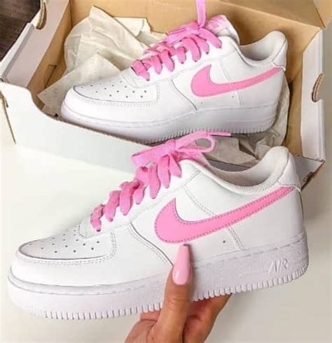 pink nike air force 1